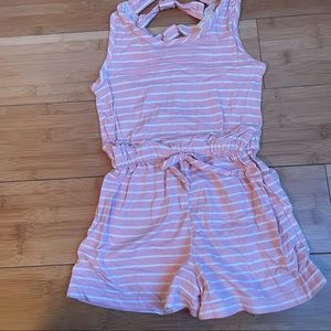 Girls Btween sz 5 pink romper